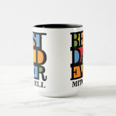 BESTE DAD OOIT, aangepaste naam Mok (Midden)