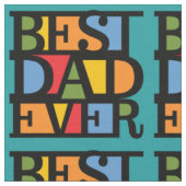 BESTE DAD OOIT aangepaste stof (Close Up)