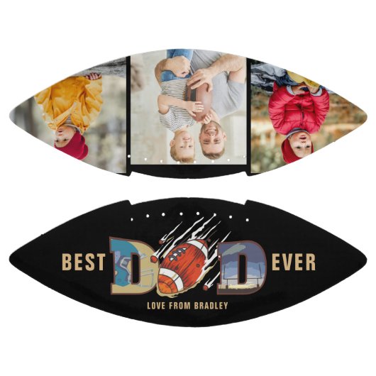 BESTE DAD OOIT Amerikaans Football Papa Aangepaste (Panelen)