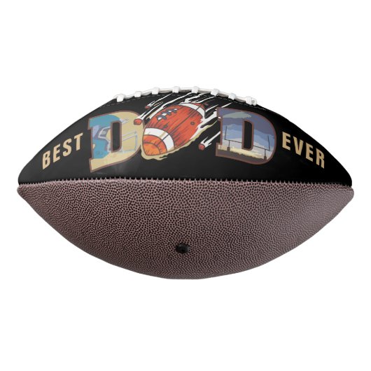 BESTE DAD OOIT Amerikaans Football Papa Aangepaste (Gedraaid 270)
