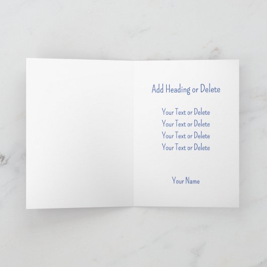 Beste DAD ooit Beste vader ooit, aangepaste foto Kaart (Binnen)