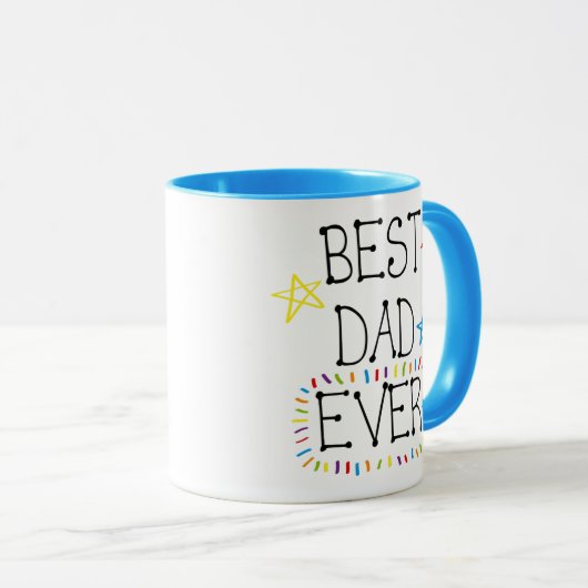 Beste DAD ooit Coffee Tea-Mok Mok (Voorkant rechts)