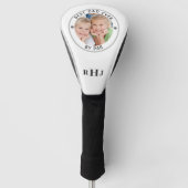 BESTE DAD OOIT DOOR PAR Photo Monogram Golfheadcover (Voorkant)