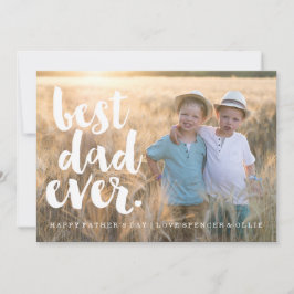 BESTE DAD OOIT | FATHERS DAY CARD KAART
