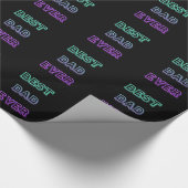 BESTE DAD OOIT Gift Wrap (Vaderdag - verjaardag) Cadeaupapier (Hoek)