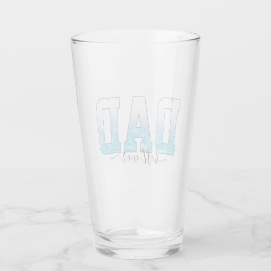 Beste DAD ooit Glas (Achterkant)