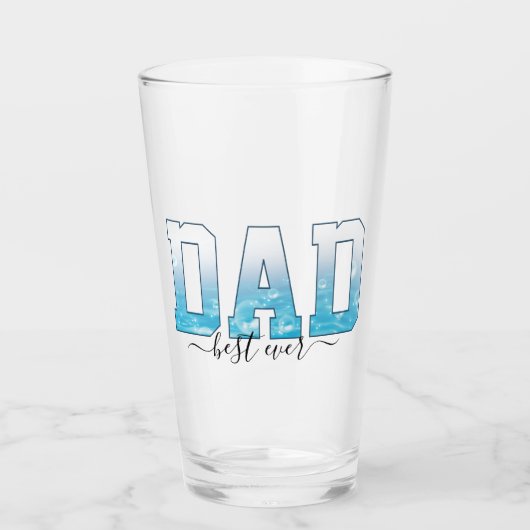 Beste DAD ooit Glas (Voorkant)
