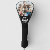 Beste DAD ooit - Golfer - Persoonlijke foto Golfheadcover (Voorkant)