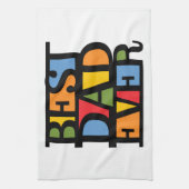 BESTE DAD OOIT handdoek (Verticaal)