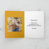 Beste DAD ooit | HAPPY BIRTHDAY-kaart Kaart (Binnen)