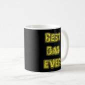 BESTE DAD OOIT - in Gold! Koffiemok (Voorkant rechts)