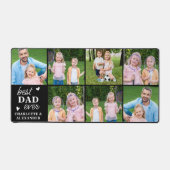 Beste DAD ooit op maat 7 Fotocollage gepersonalise Bureaumat (Voorkant)