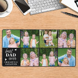 Beste DAD ooit op maat 7 Fotocollage gepersonalise Bureaumat<br><div class="desc">Introductie van het perfecte cadeau voor de speciale vader in je leven - een gepersonaliseerde bureaumat die zijn rol als de "beste PAPA ooit" viert. Deze fotocollage bureaumat is niet alleen een kantoor-accessoire; het is een oprecht eerbetoon dat elke dag een glimlach op zijn gezicht zal brengen. Dit extra grote...</div>