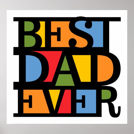 BESTE DAD OOIT poster (Voorkant)