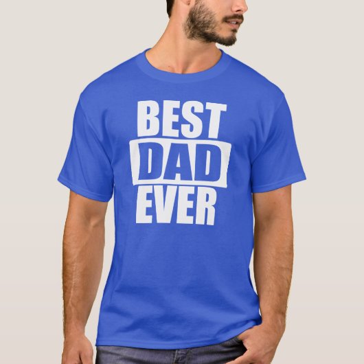 BESTE DAD OOIT T-SHIRT (Voorkant)