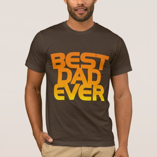 BESTE DAD OOIT T-SHIRT (Voorkant)