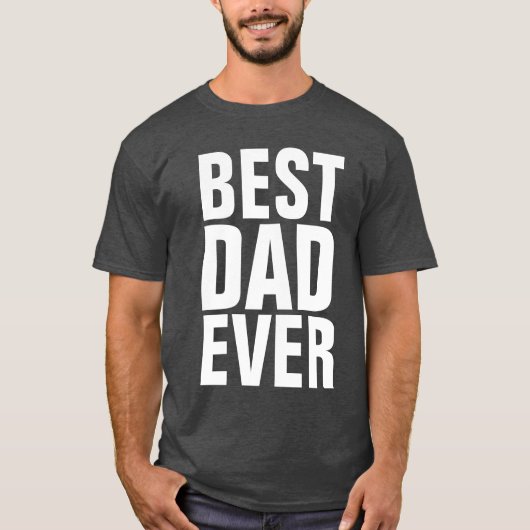 BESTE DAD OOIT T - shirts T-Shirts (Voorkant)