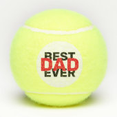 Beste DAD ooit Tennisballen (Achterkant)