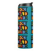 BESTE DAD OOIT-tumbler Thermosbeker (Gedraaid links)
