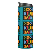 BESTE DAD OOIT-tumbler Thermosbeker (Geroteerd rechts)