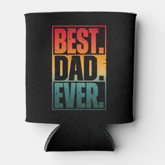 BESTE DAD OOIT TYPOGRAFIE BLIKJESKOELER (Voorkant)