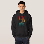 BESTE DAD OOIT TYPOGRAFIE HOODIE (Voorkant volledig)