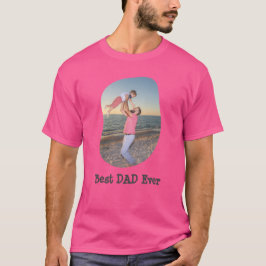 Beste DAD ooit upload je familiefoto T-shirt