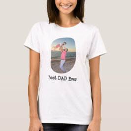 Beste DAD ooit upload je familiefoto T-shirt