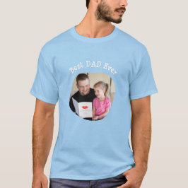 Beste DAD ooit upload je foto van je vierkante fam T-shirt