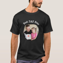 Beste DAD ooit upload je foto van je vierkante fam T-shirt