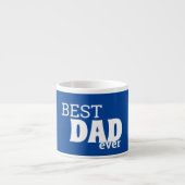 Beste DAD ooit vaderdag cadeau Espresso Kop (Voorkant)