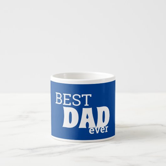 Beste DAD ooit vaderdag cadeau Espresso Kop (Voorkant)