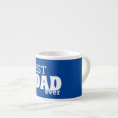 Beste DAD ooit vaderdag cadeau Espresso Kop (Voorkant rechts)