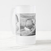 Beste DAD ooit w / 3 foto's en bericht Matglas Bierpul (Voorkant links)