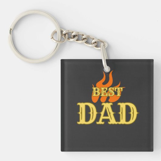 BESTE DAD SLEUTELHANGER (voorkant)