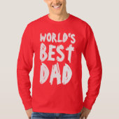 BESTE DAD T-shirts ter wereld (Voorkant)