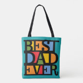 BESTE DAD-tassen Tote Bag (Achterkant)