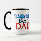 Beste DAD ter wereld - Mok (Links)