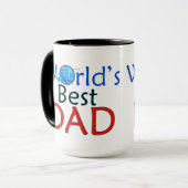 Beste DAD ter wereld - Mok (Voorkant links)