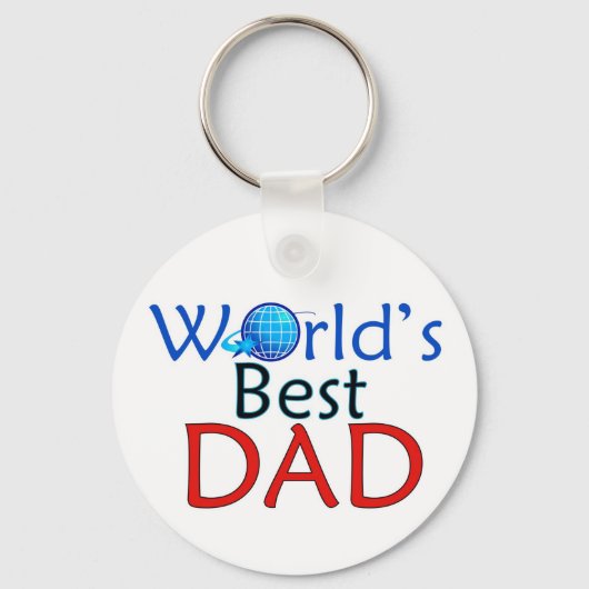 Beste DAD ter wereld - Sleutelhanger (Voorkant)