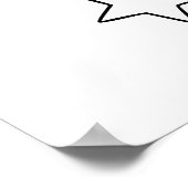 Beste Dad Trophy Design - Vaderdag cadeau Poster (Hoek)