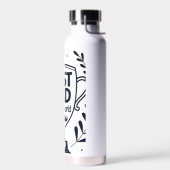 Beste Dad Trophy Design - Vaderdag cadeau Waterfles (Links)