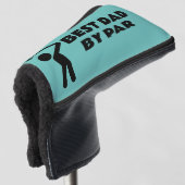 BESTE DAD VAN PAR GOLFER ICON PUTTER GOLF HOOFD HO GOLFHEADCOVER (3/4 voorkant)