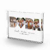 Beste Dada ooit 4 Fotocollage Eerste Vaderdag Fotoblokken (Rechts)