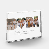 Beste Dada ooit 4 Fotocollage Eerste Vaderdag Fotoblokken (Links)