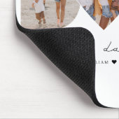 Beste Dada ooit 4 Fotocollage Eerste Vaderdag Muismat (Hoek)