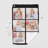 Beste DADDY ooit - Golfer - Persoonlijke 5 foto Golfhanddoek (Insitu)