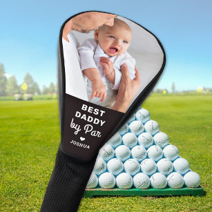 Beste DADDY op Par Custom Photo Vaderdag Golfheadcover