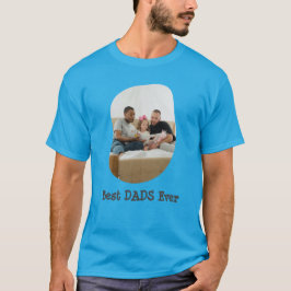Beste DADS ooit LGBTQ uploadt uw familiefoto T-shirt