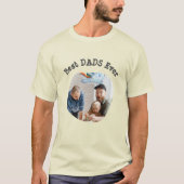 Beste DADS ooit LGBTQ uploadt uw vierkante foto T-shirt (Voorkant)